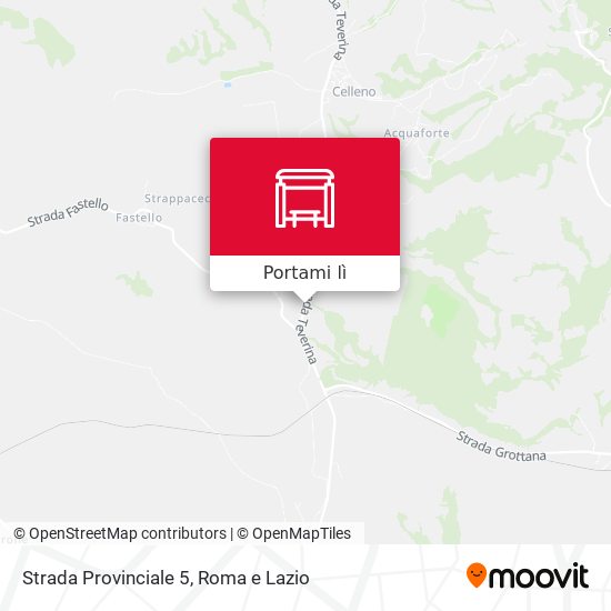 Mappa Strada Provinciale 5