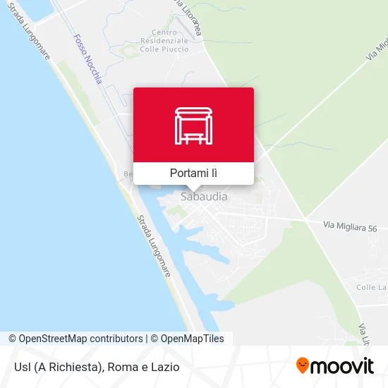 Mappa Usl (A Richiesta)