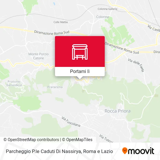 Mappa Parcheggio P.le Caduti Di Nassirya