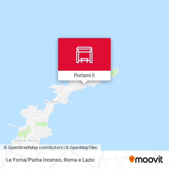 Mappa Le Forna/Punta Incenso