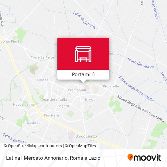 Mappa Latina | Mercato Annonario