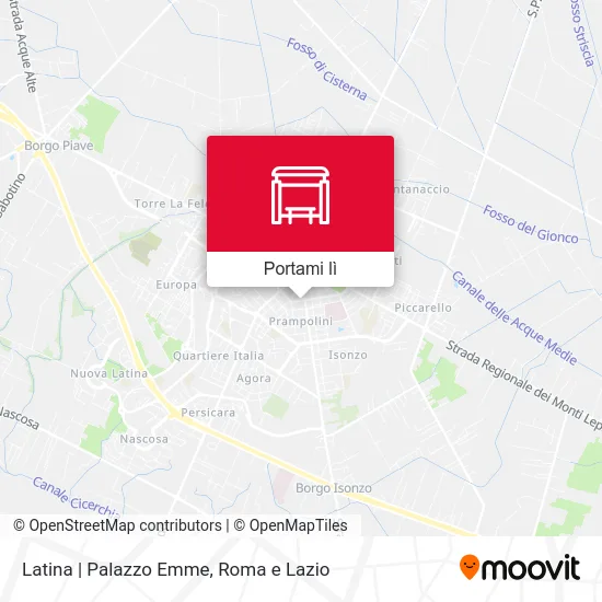 Mappa Latina | Palazzo Emme