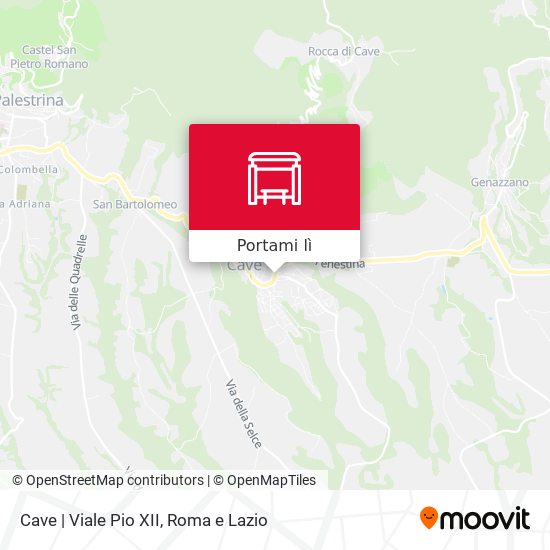 Mappa Cave | Viale Pio XII