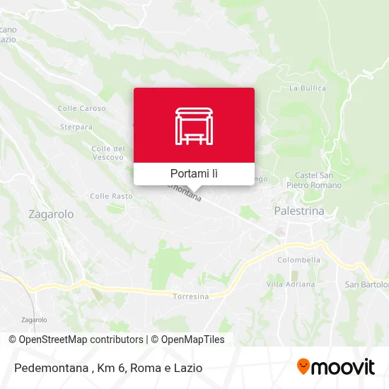 Mappa Pedemontana , Km 6