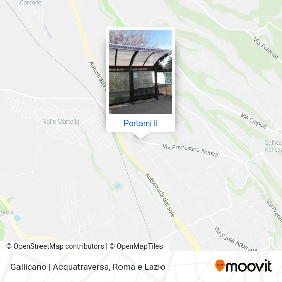 Mappa Gallicano | Acquatraversa