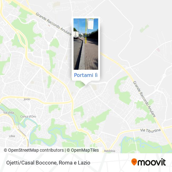 Mappa Ojetti/Casal Boccone