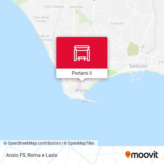 Mappa Anzio FS