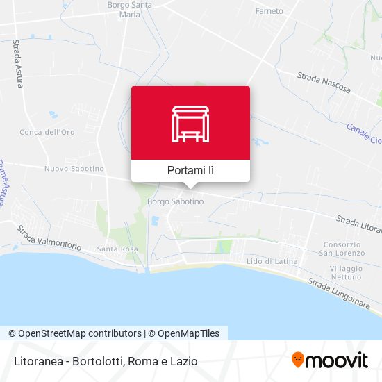 Mappa Litoranea - Bortolotti