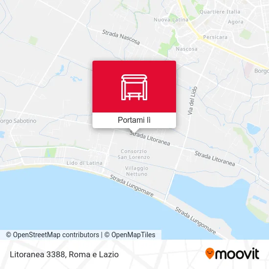 Mappa Litoranea 3388