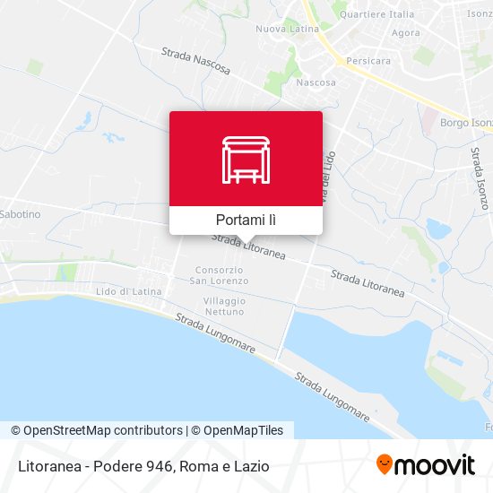 Mappa Litoranea - Podere 946