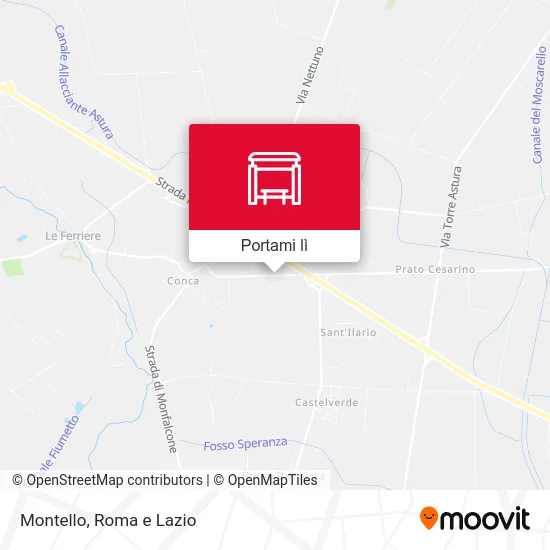 Mappa Montello