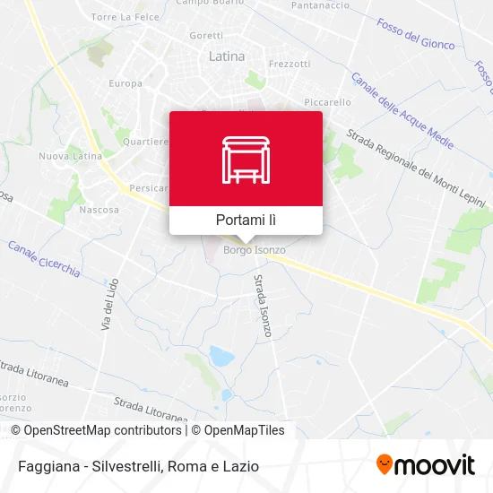 Mappa Faggiana - Silvestrelli