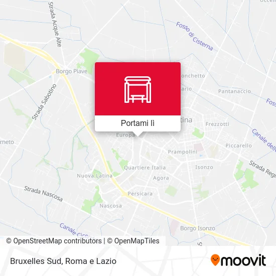 Mappa Bruxelles Sud