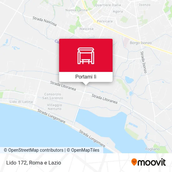 Mappa Lido 172