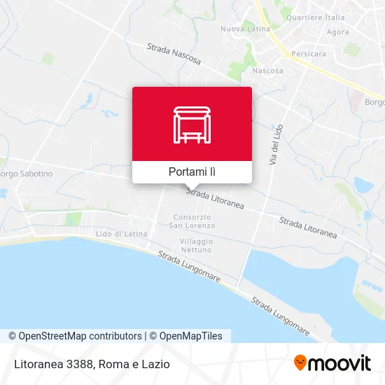 Mappa Litoranea 3388