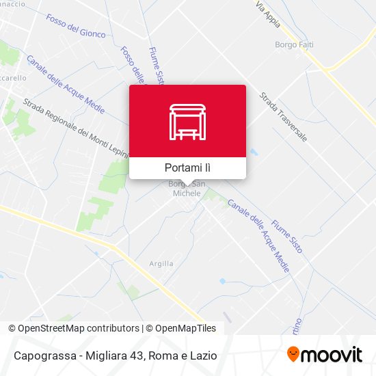 Mappa Capograssa - Migliara 43