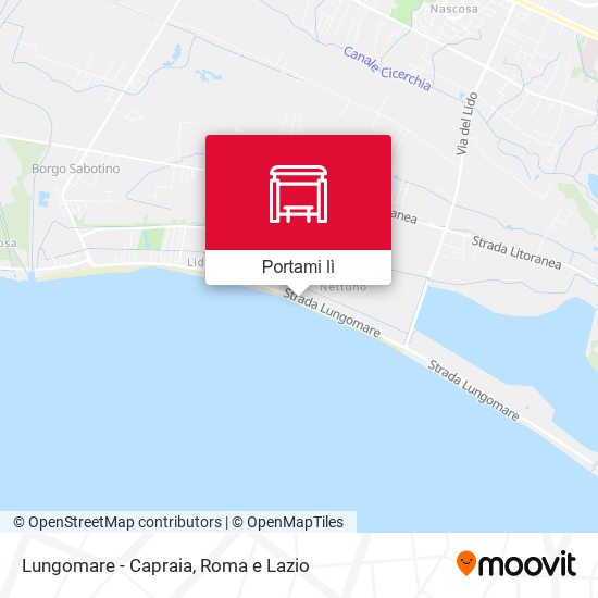 Mappa Lungomare - Capraia