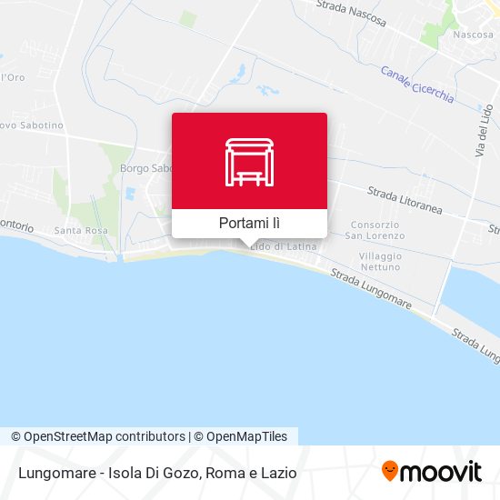 Mappa Lungomare - Isola Di Gozo