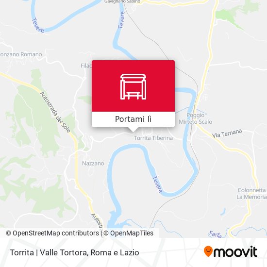 Mappa Torrita | Valle Tortora