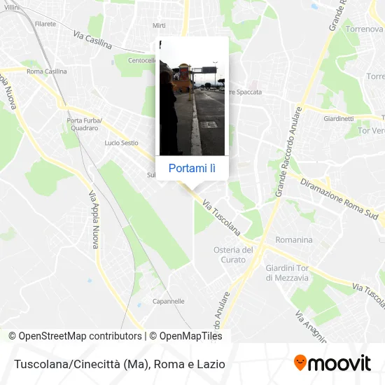 Mappa Tuscolana/Cinecittà (Ma)