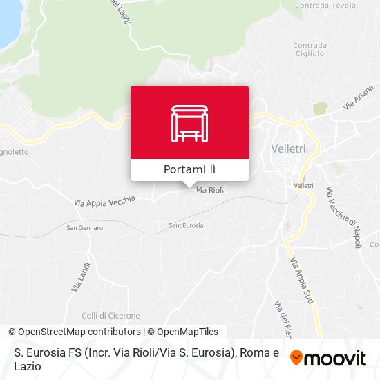 Mappa S. Eurosia FS (Incr. Via Rioli / Via S. Eurosia)