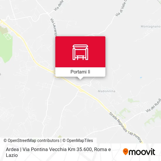 Mappa Ardea | Via Pontina Vecchia Km 35.600
