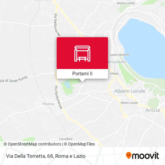 Mappa Via Della Torretta, 68