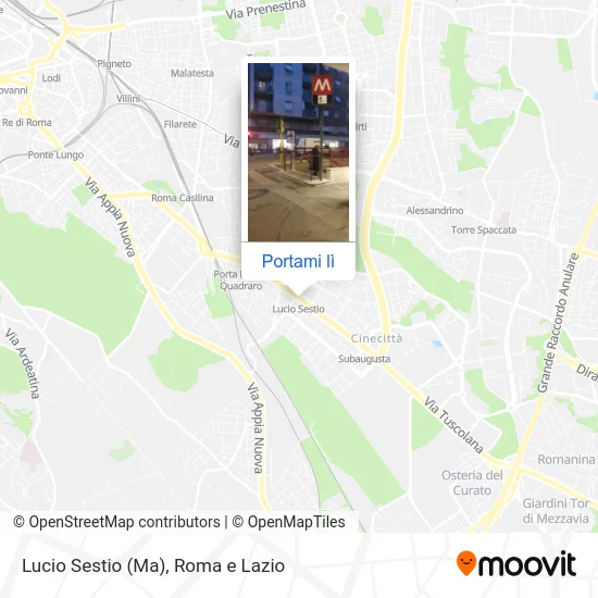 Mappa Lucio Sestio (Ma)