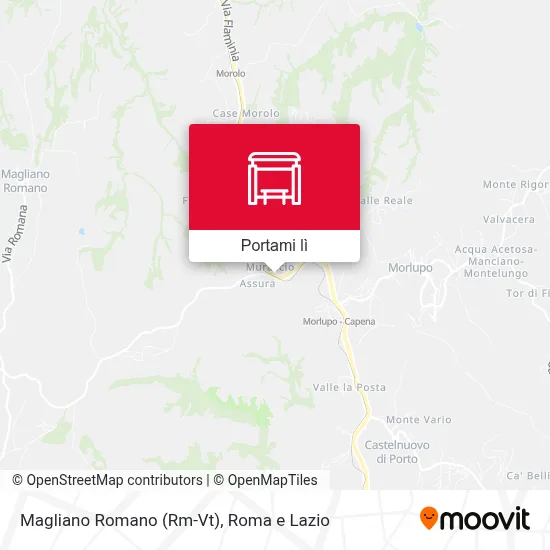 Mappa Magliano Romano (Rm-Vt)