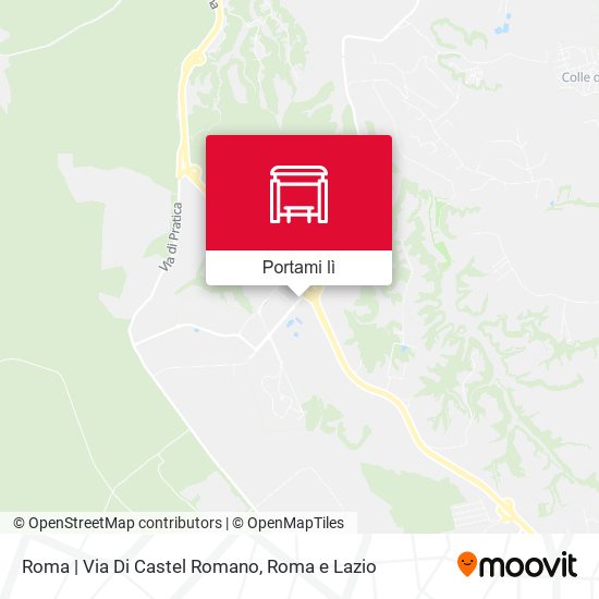 Mappa Roma | Via Di Castel Romano