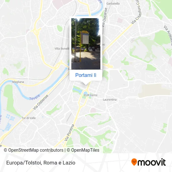 Mappa Europa/Tolstoi