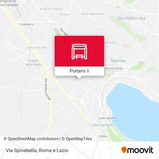 Mappa Via Spinabella