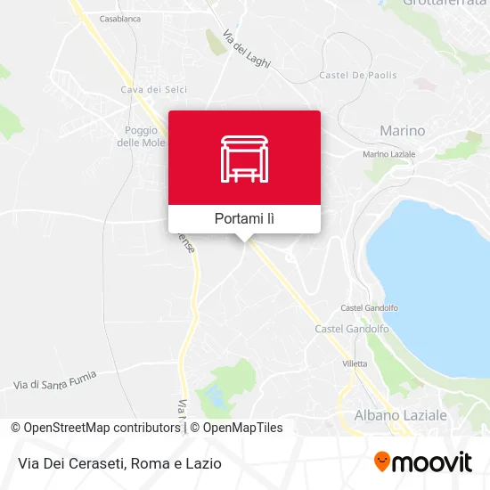 Mappa Via Dei Ceraseti