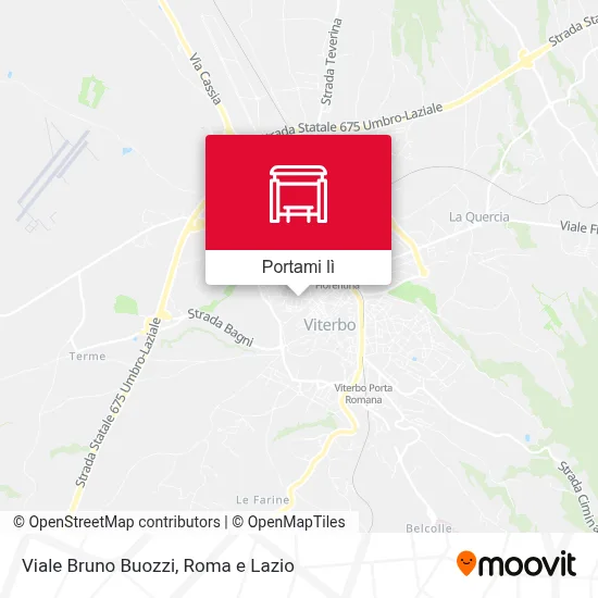 Mappa Viale Bruno Buozzi