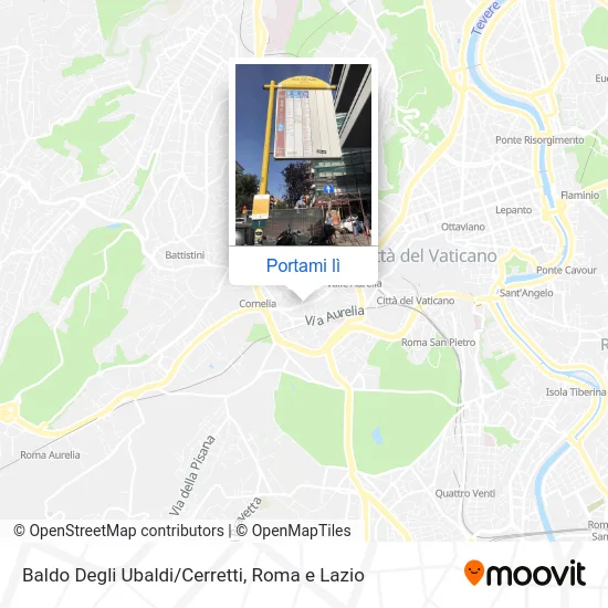 Mappa Baldo Degli Ubaldi/Cerretti