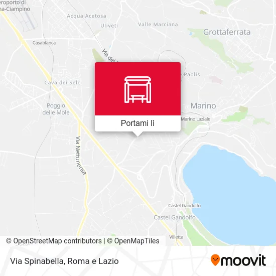 Mappa Via Spinabella