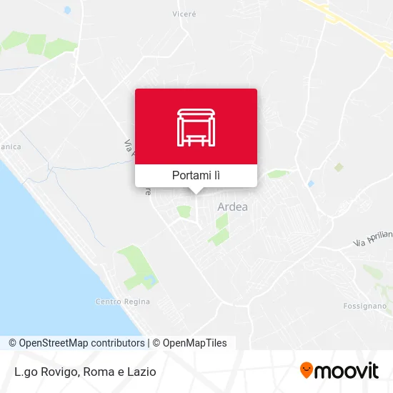Mappa L.go Rovigo