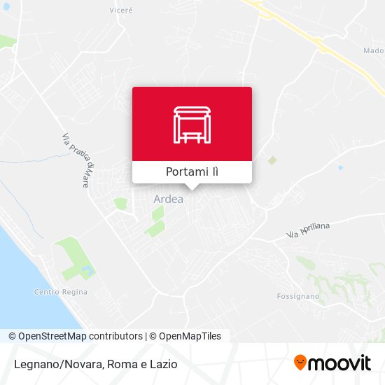 Mappa Legnano/Novara