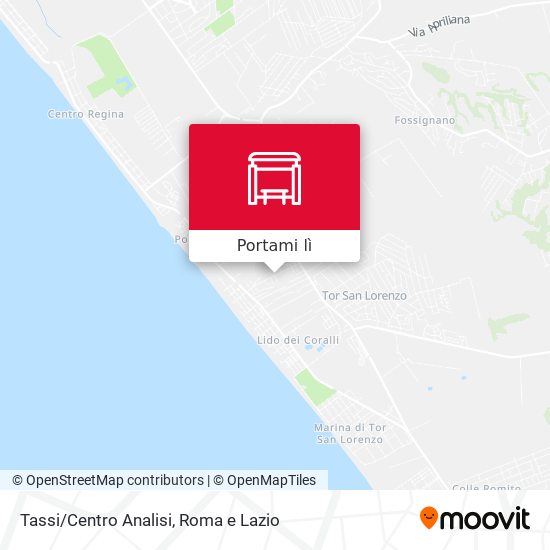 Mappa Tassi/Centro Analisi