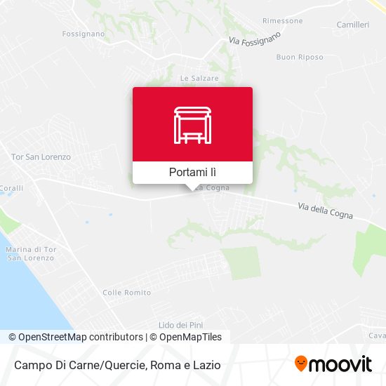 Mappa Campo Di Carne/Quercie