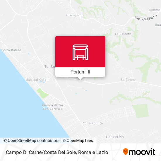 Mappa Campo Di Carne/Costa Del Sole