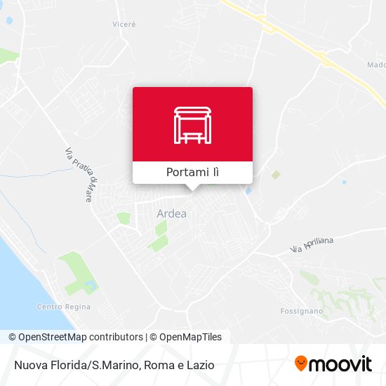 Mappa Nuova Florida/S.Marino