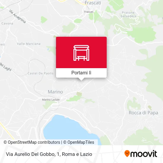 Mappa Via Aurelio Del Gobbo, 1