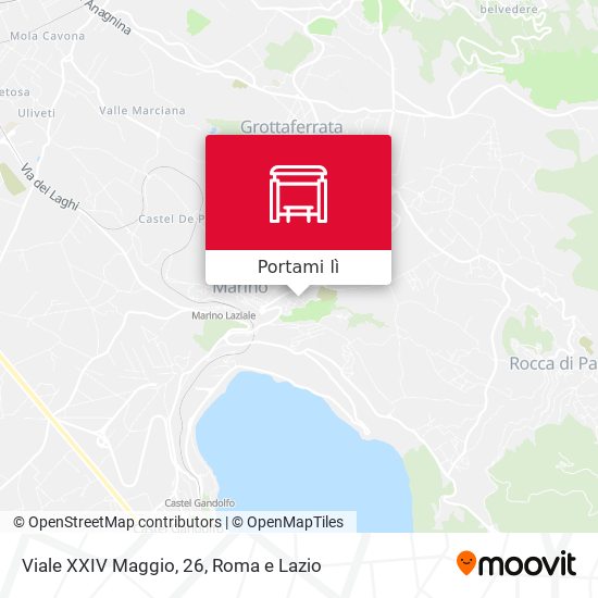 Mappa Viale XXIV Maggio, 26