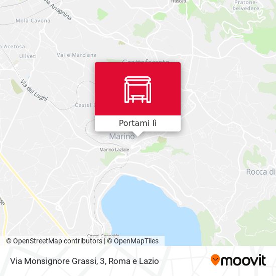 Mappa Via Monsignore Grassi, 3