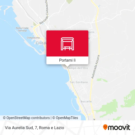 Mappa Via Aurelia Sud, 7