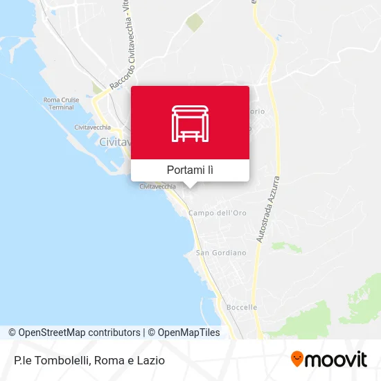 Mappa P.le Tombolelli