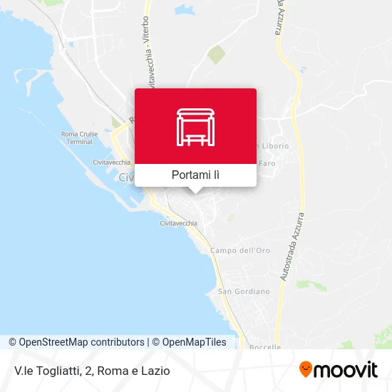 Mappa V.le Togliatti, 2