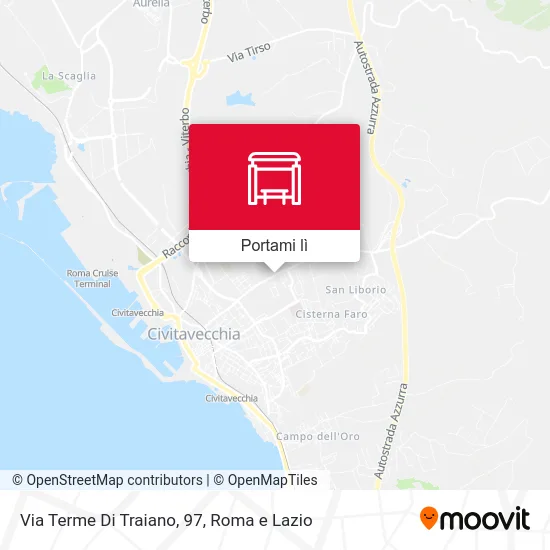 Mappa Via Terme Di Traiano, 97