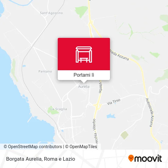 Mappa Borgata Aurelia